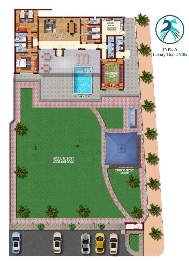 Asahalah Farm Pool Villas Seeb Extérieur photo
